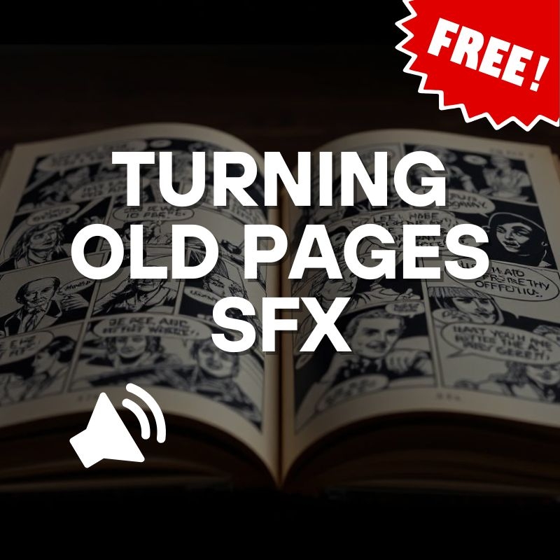 turning old paper sound effect