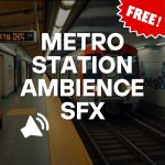 metro ambience, subway SFX, underground train station sound, train doors open close, subway platform audio, royalty-free metro sounds, urban transport atmosphere, ambient subway background, city transportation SFX, free train ambience, travel editing sound, loopable metro background, dystopian metro ambience
